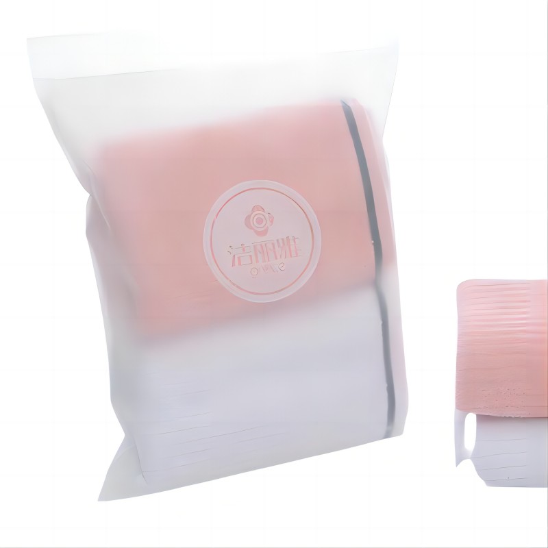 洁丽雅 全棉优品&middot;雅致-2A 2条面巾（单位：袋） 粉色