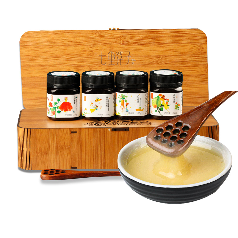 【七里浮子】雪蜜礼盒980g【单位：盒】棕色  七里浮子雪蜜礼盒  