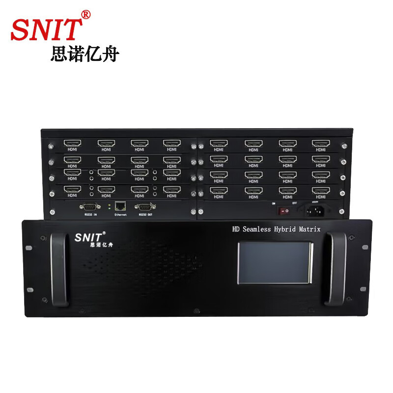 交换设备 思诺亿舟/SN-HW16*16-4K60b 16进16出  黑色  