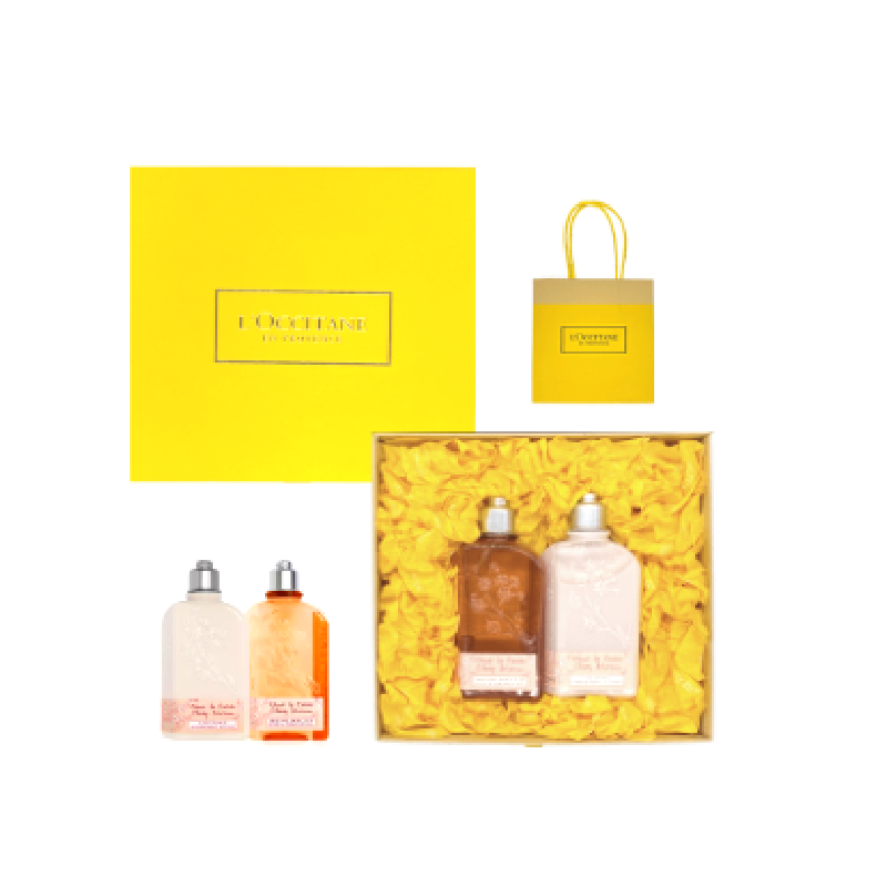 欧舒丹L'OCCITANE 沐浴系列2件套盒  沐浴露+身体乳  