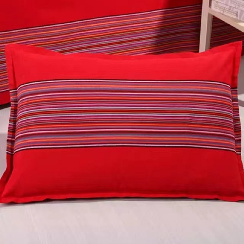 沫兰迪（MOLANDI）老粗布--枕套（单位：套） 条纹 2.0米