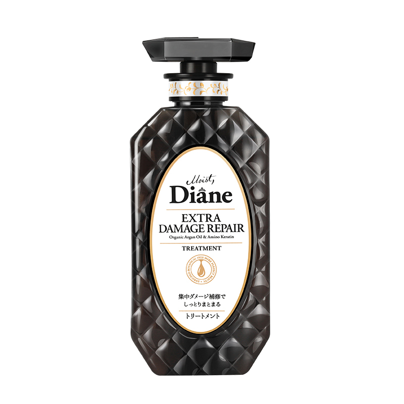 黛丝恩致美摩洛哥油护发素 损伤护理450ml  曜石黑  