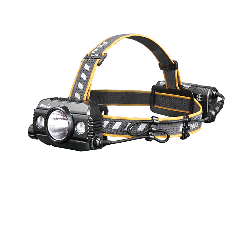 Fenix HP30R V2.0超高亮分体式搜救头灯3000流明270米射程  曜石黑  