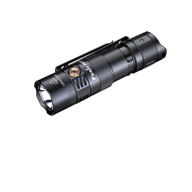 Fenix  PD25R便携高亮直充小直筒800流明250米射程  曜石黑  