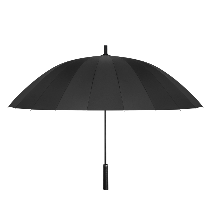 美度M5003超大商务长柄晴雨伞63.5cm*24K/110cm (单位：把) 雅致黑