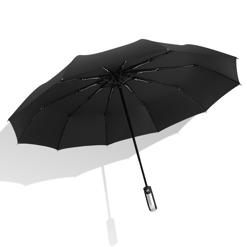 美度M3219全自动三折黑胶商务伞58.5cm*10k/102cm(单位：把) 黑色