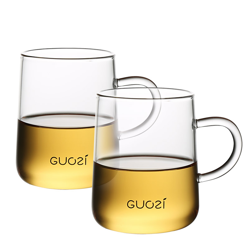 果兹（GUOZI）绿茶对杯GZ-S19 250ml*2（单位：组） 透明色