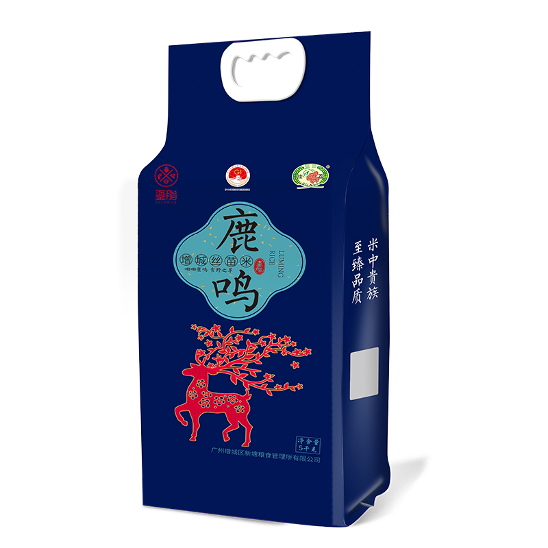鎏脂增城丝苗米 L002 5kg（单位：袋）  极光蓝  