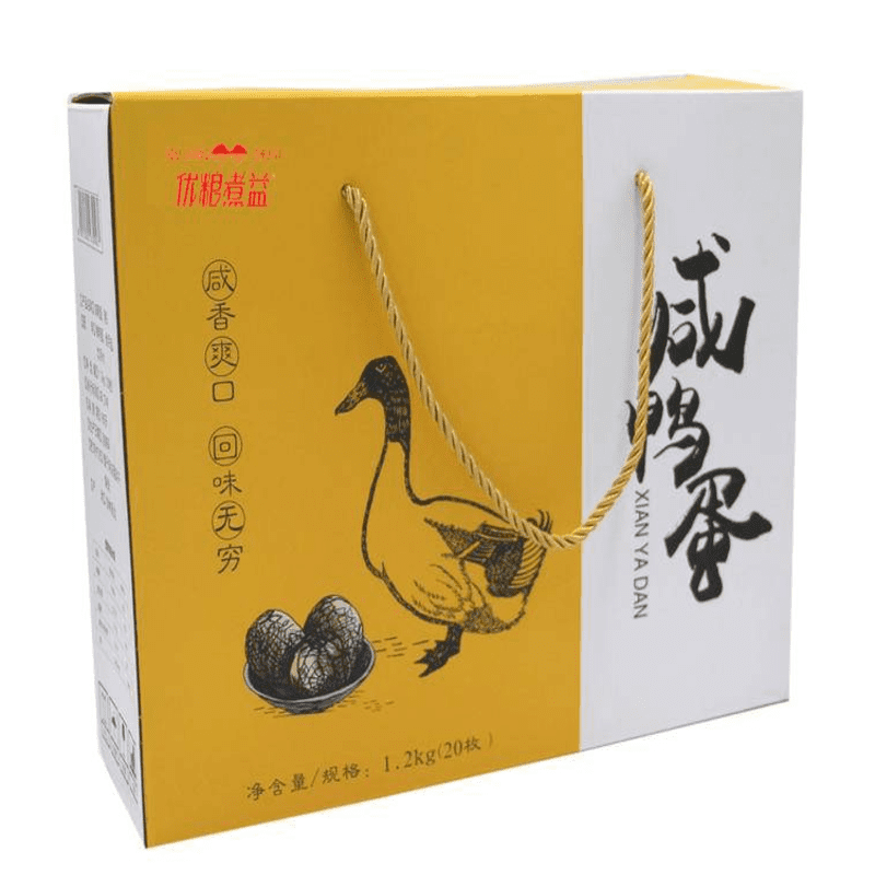 优粮煮益咸鸭蛋1.2kg  黄色  