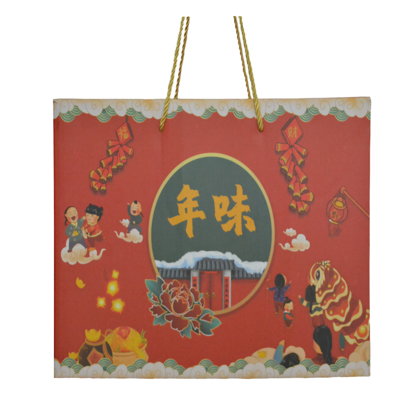 绿柳居地方特色清真卤味礼盒2050克  豆沙色  