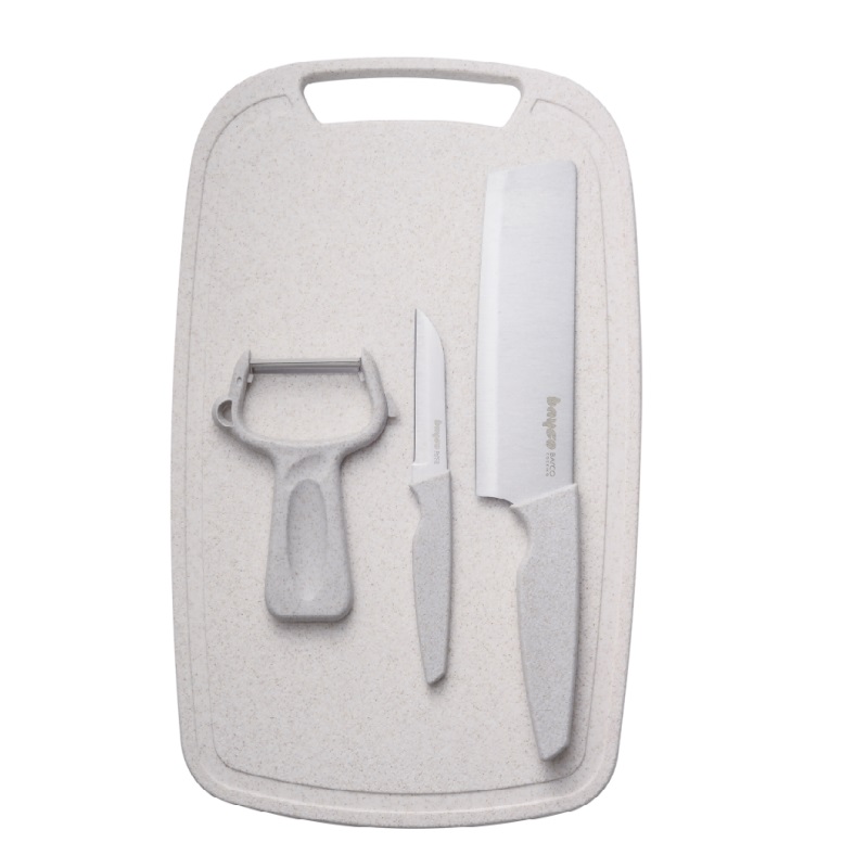 拜格(BAYCO)小麦秸秆4件套【XY90037】（单位：套） 米色