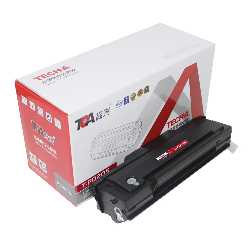 高端硒鼓T-PD205专业版适用奔图P2505/P2505N/M6505/M6555/M6555N/M6605/M6605N 黑色