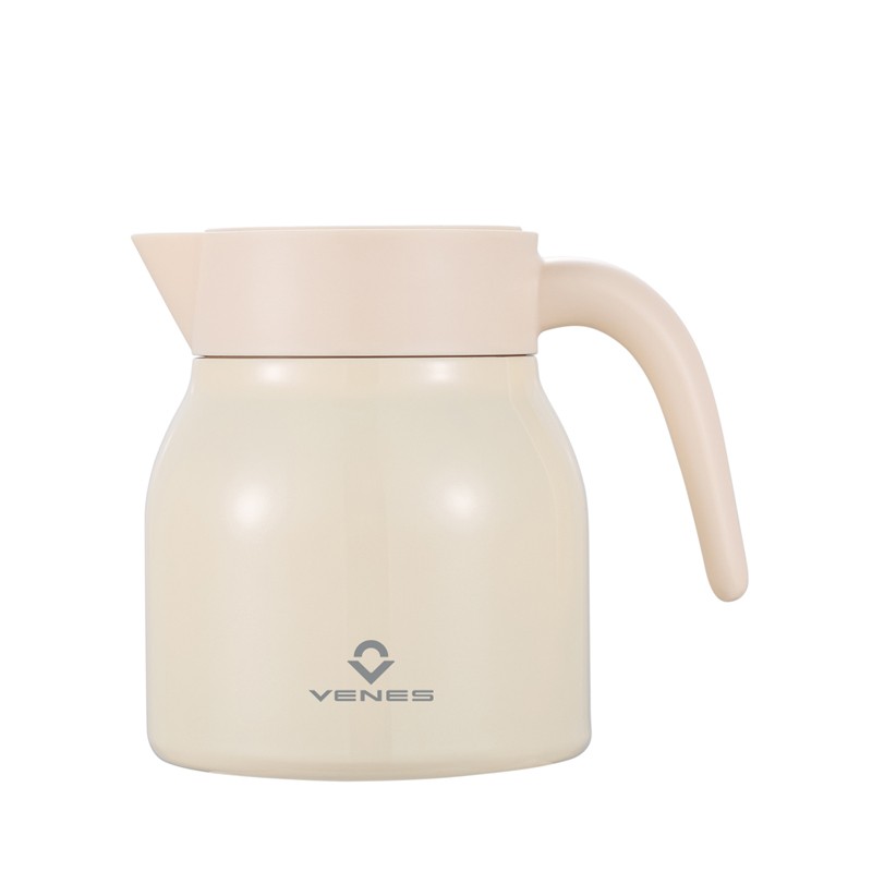 菲驰（VENES） FC6010-1000 1000ml 茶大师焖茶壶 奶油白（单位：个）