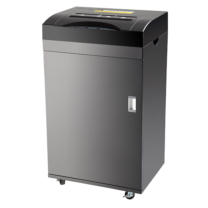 齐心 S620 巨无霸全能碎纸机 2&times;6mm/12张纸/A3/A4规格/80L/四入口/续航24小时  黑色  