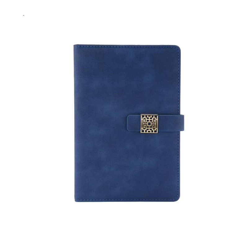 伊顿 复古 搭扣本礼盒 A5（西藏不发货）  深蓝色两本装  