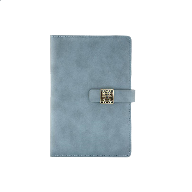 伊顿 复古 搭扣本礼盒 A5（西藏不发货）  湖蓝色两本装  