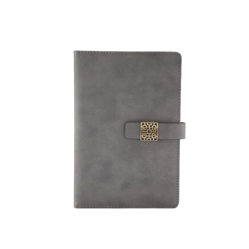 伊顿 复古 搭扣本礼盒 A5（西藏不发货）  深灰色两本装  