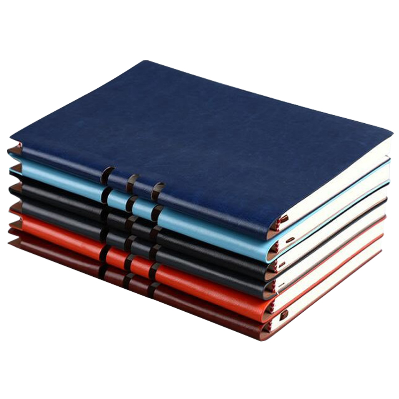 伊顿 变色PU 插笔款 A5（西藏不发货）  棕色十本装  