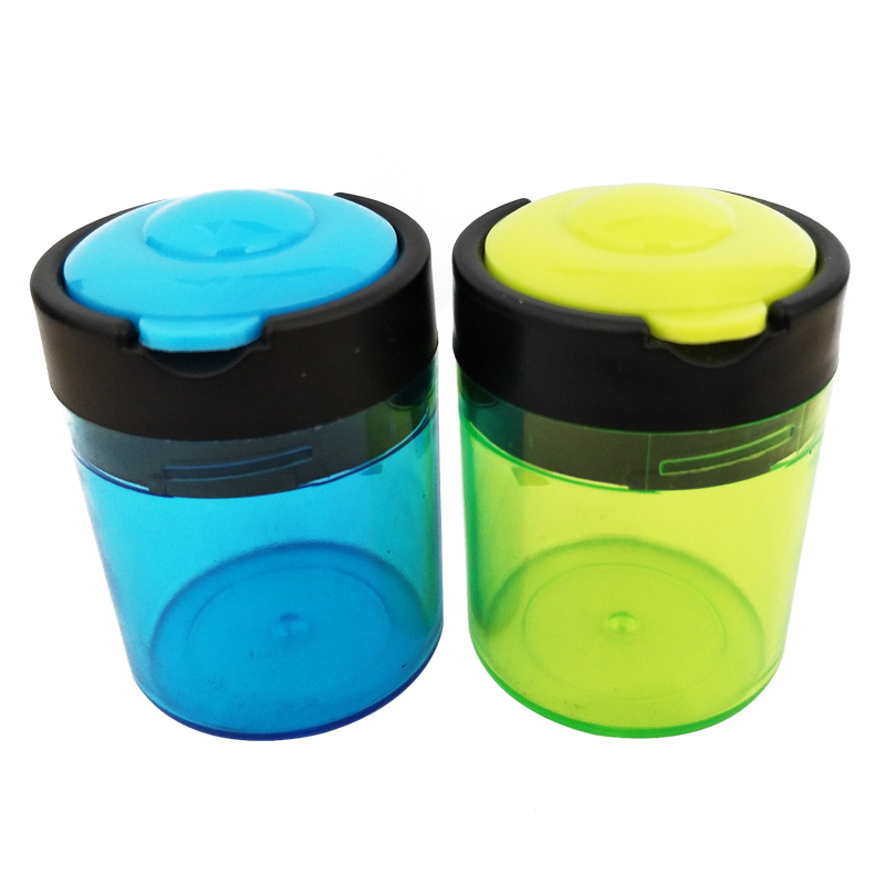 伊顿 PS-8136(12) 垃圾桶卷笔刀 12个（西藏不发货）  垃圾桶转笔刀盒装2盒（24枚）  