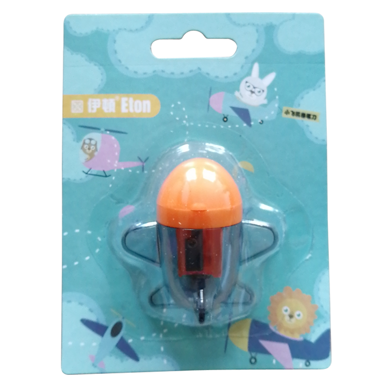 伊顿 PS-342(1) 小飞机卷笔刀（西藏不发货）  小飞机转笔刀12个装  