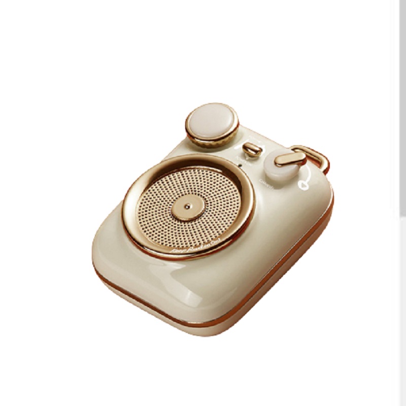 猫王&middot;小确幸便携式蓝牙音箱MW-P3 月岩白