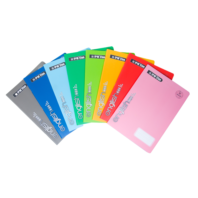 伊顿 主题颜色英语本 A5 40/60页（西藏不发货）  英语A540页24本装颜色随机  