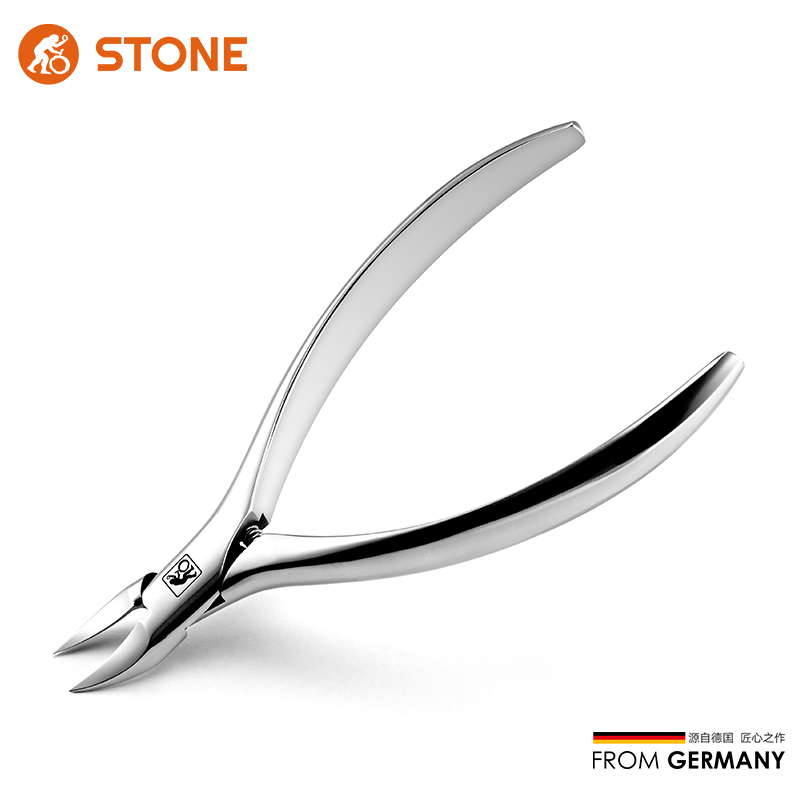 司顿甲沟钳 死皮脚皮专业指甲刀鹰嘴甲沟修剪工具CMG01SF（单位：套） 不锈钢色