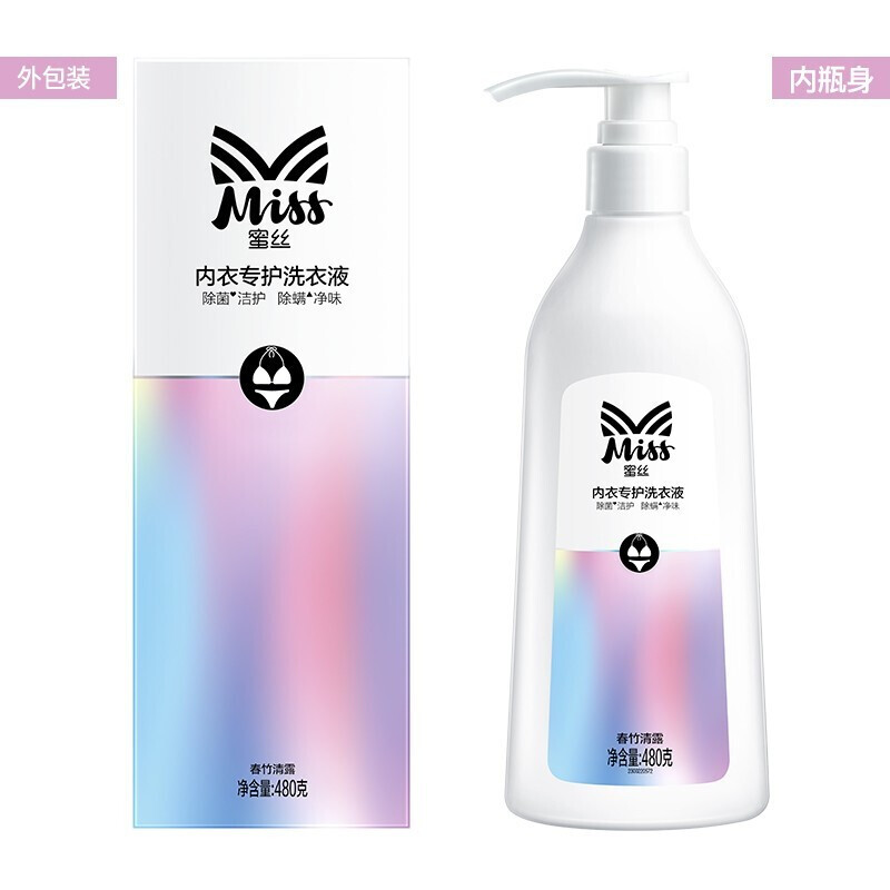 立白蜜丝内衣专护液480g 6920174759129（单位：瓶） 白色