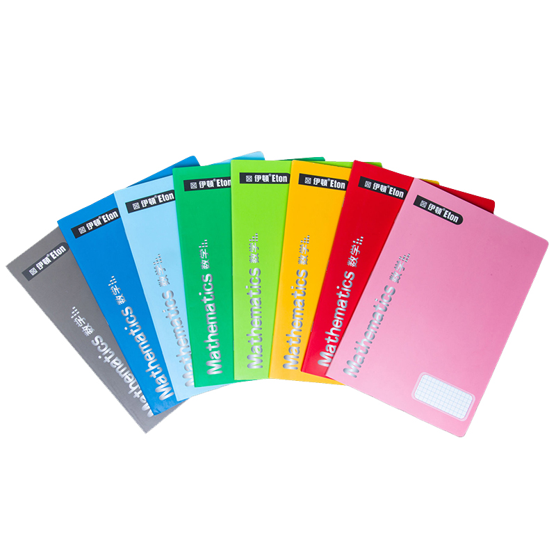伊顿 主题数学本 A5 40页 B5 40页（西藏不发货）  A5 40页24本装颜色随机  