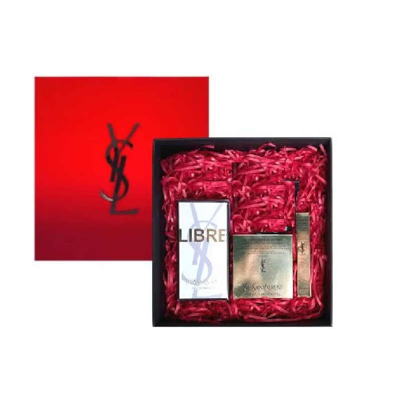 圣罗兰YSL 三件套A款  大礼盒  