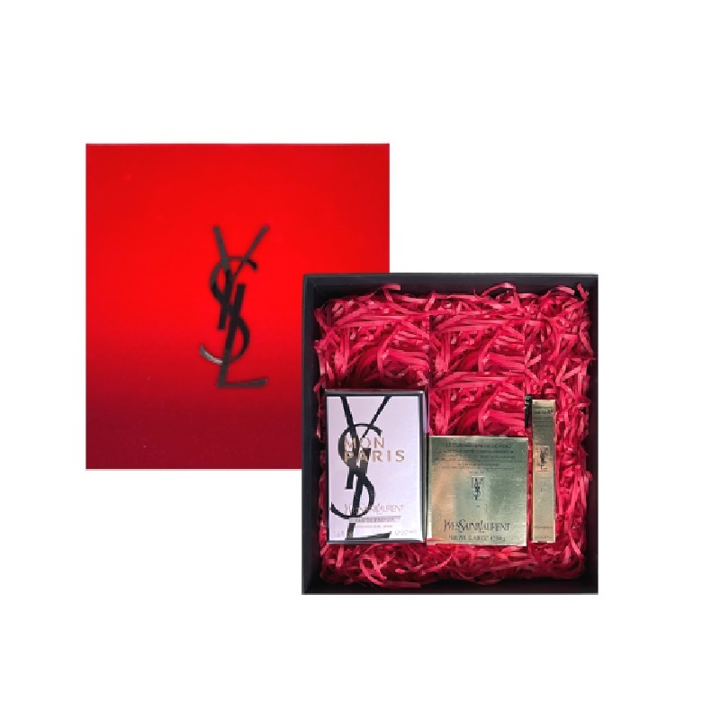 圣罗兰YSL 三件套B款  大礼盒  