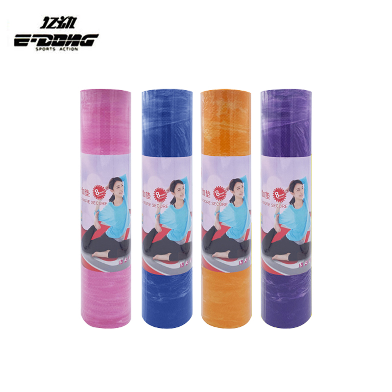 杰动瑜伽垫/8毫米EVA/JD6678/蓝色/张  蓝色  