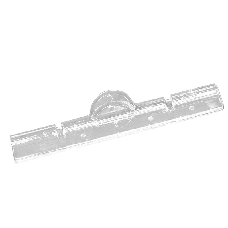 三年二班透明磁性文件夹子学生试卷收纳整理神器大容量资料夹创意加大长条便签夹 透明款