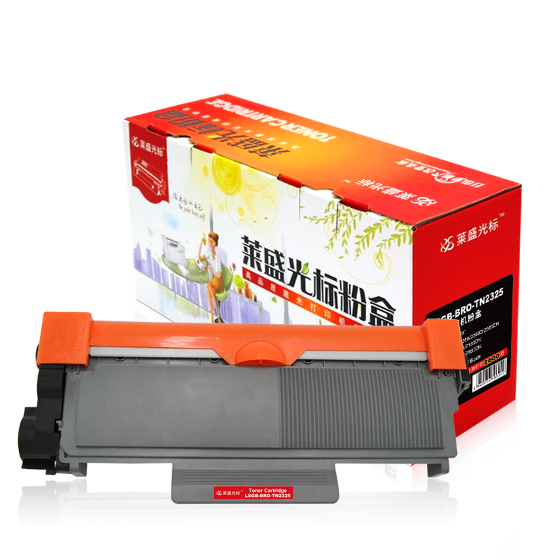 莱盛光标 莱盛光标LSGB-BRO-TN2325 2600页适用于兄弟2260/2260D/2560DN硒鼓/粉盒 (计价单位：只) 黑色 硒鼓 (计价单位：只) 黑