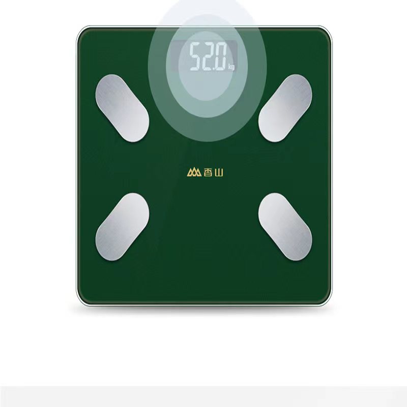 香山智能人体脂肪秤IF966YLK  军绿色  