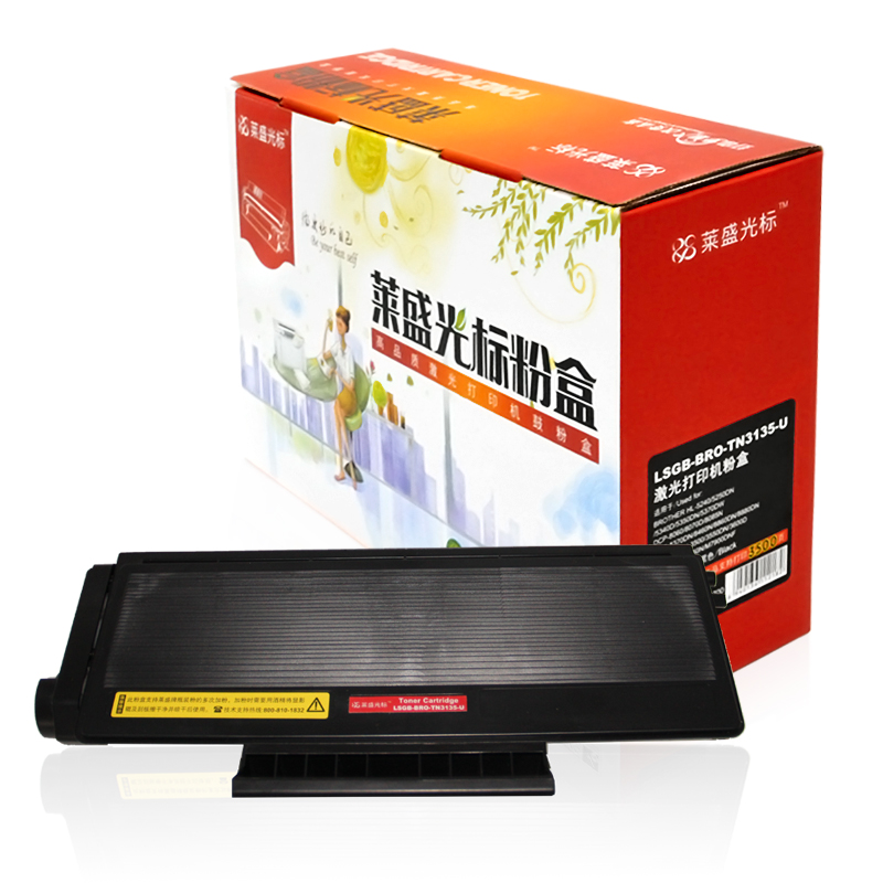 莱盛光标 LSGB-BRO-TN3135-U 3500页 墨粉盒 1.00 只/支 (计价单位：支) 黑色