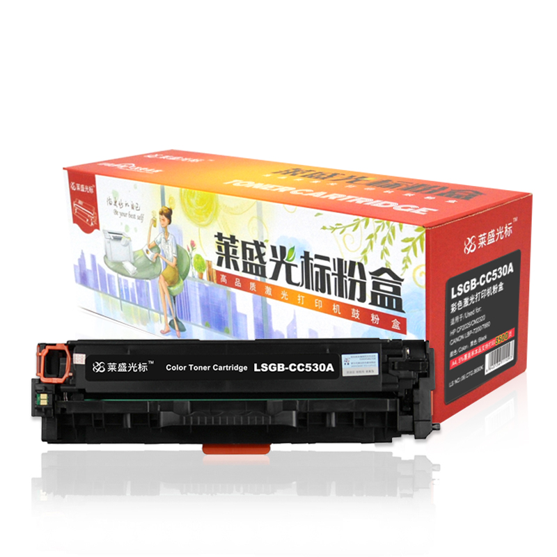 莱盛光标 LSGB-CC530A 约3500页 适用于HP CP2025 硒鼓 1.00 只/支 (计价单位：支) 黑色
