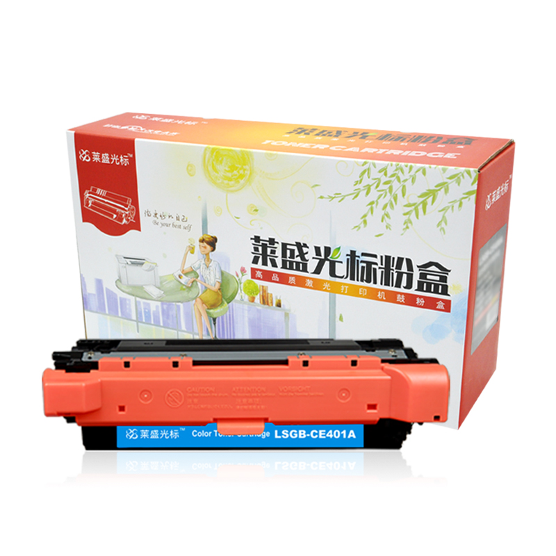 莱盛光标 LSGB-CE401A 约6000页 适用于HP CP-M551 粉盒 1.00 只/支 (计价单位：支) 蓝色