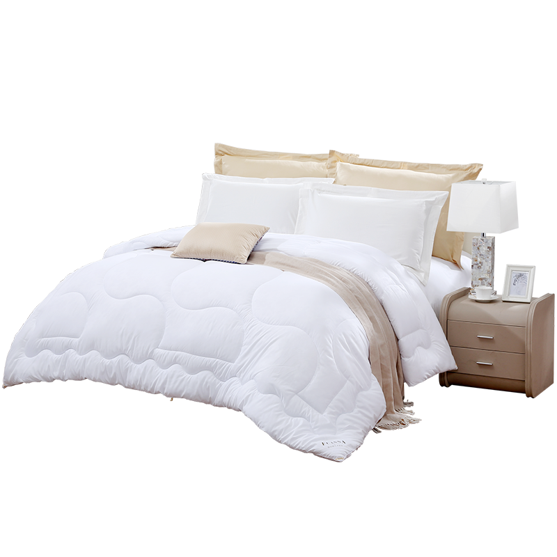 富安娜 暖芯被 臻雅 203*229cm 白色 白色（单位：床）