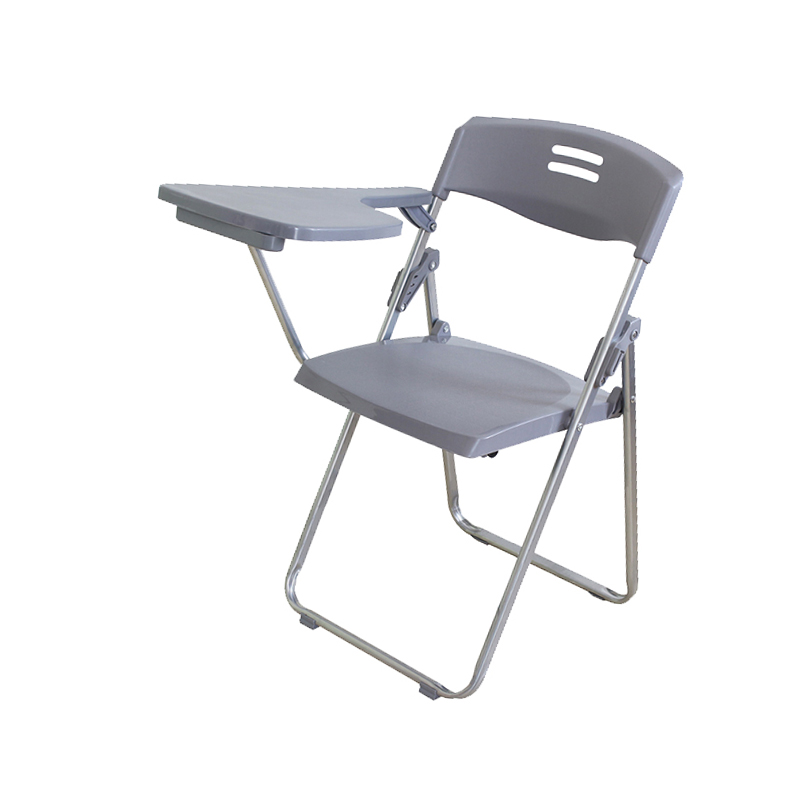 企诺 会议椅折叠培训椅带写字板靠背椅职员椅 BGY-148 灰色