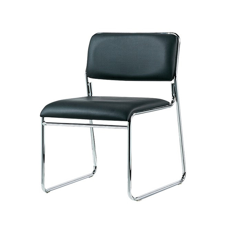 企诺 办公家具员工办公椅简约培训椅会议椅学生椅子 BGY-154 黑色
