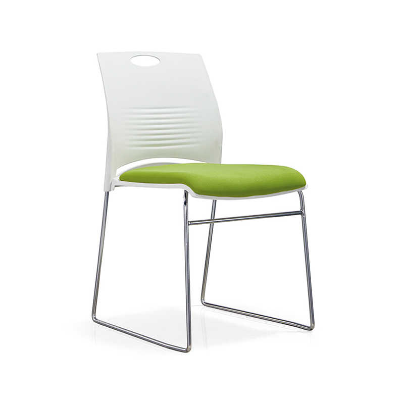 企诺 培训椅接待椅电脑椅白色靠背椅员工办公椅 BGY-170 绿色