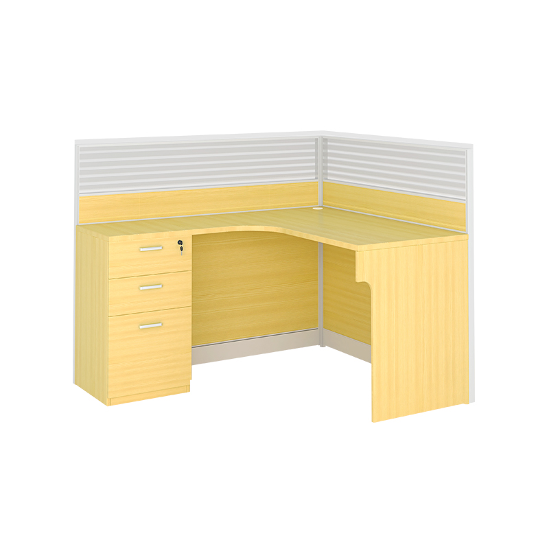 企诺 电脑办公桌职员桌 QND2bYP-L1412带柜F 图片色