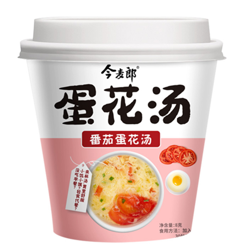 今麦郎蛋花汤番茄蛋花汤12*8g（单位：箱） 随机