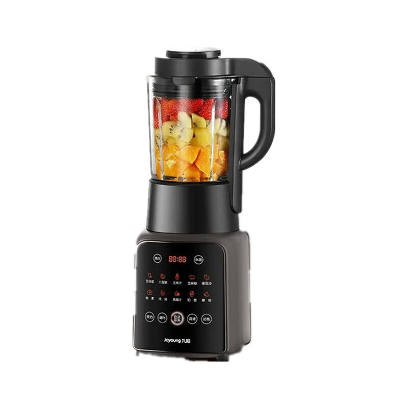 九阳（Joyoung）家用多功能破壁机料理机豆浆机 预约多功能智能双杯调理机 L18-P650 黑色
