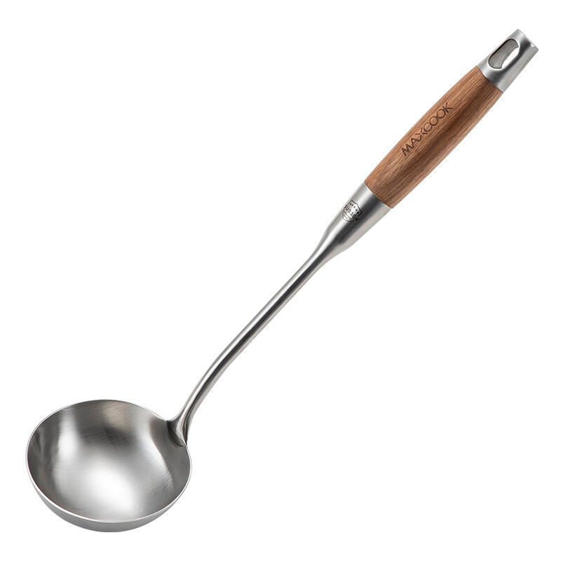 美厨花梨系列304不锈钢汤勺  MCCU003 不锈钢色