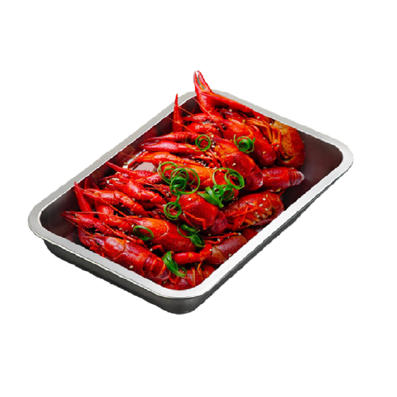 美厨304不锈钢色深方盘 MCFT2366 不锈钢色