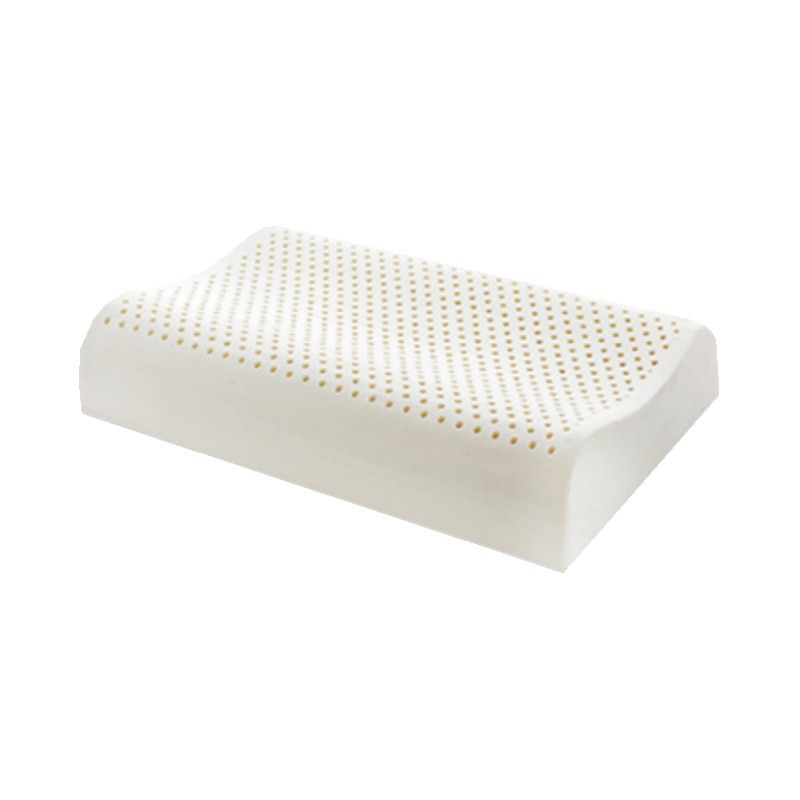 诺伊曼 noyoke 波浪款针织外套乳胶枕 （中） 白色60*40*10-8  枕芯 S5471 白色