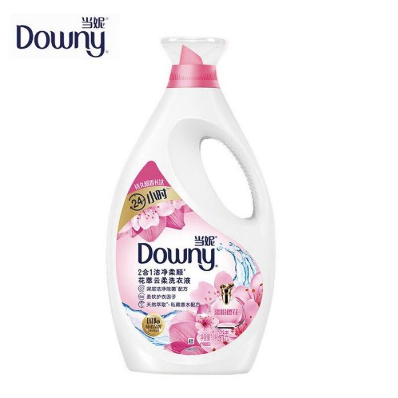 当妮二合一洗衣液淡粉樱花1.9千克（单位：瓶） 混色