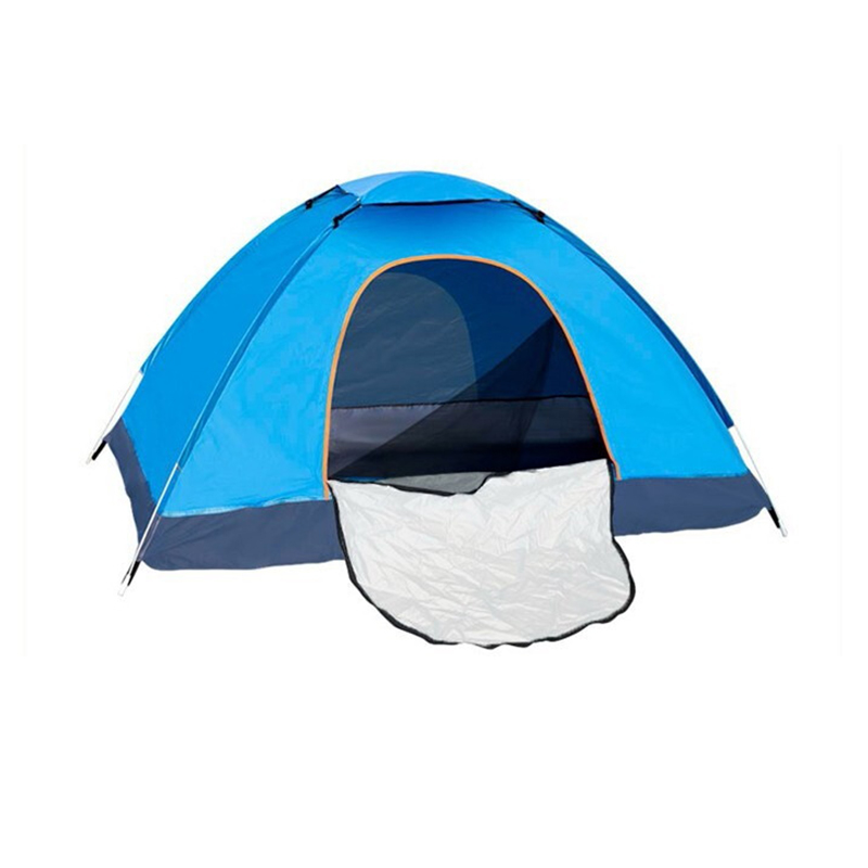 三极 TP2307 全自动野营速抛帐篷 200*145*105cm 双人 单位：顶 蓝色